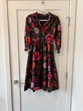 Vintage Floral Dress